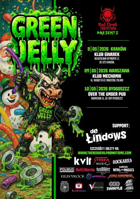 Green Jelly zawita do Polski.