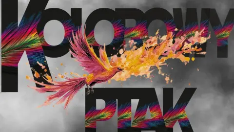 Kolorowy ptak