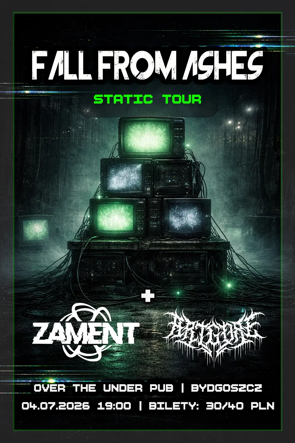 Fall from Ashes + Zament + Artgore (UA) | Bydgoszcz 04.07.2026