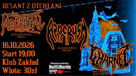 DESANT Z OTCHŁANI: Death metalowa uczta w Lesznie