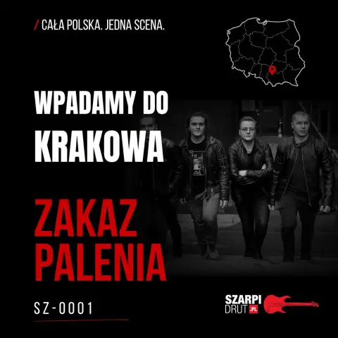 Wpadamy do Krakowa! Zakaz Palenia otwiera naszą muzyczną podróż po Polsce