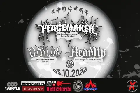 PEACEMAKER - HEADUP - ODYUM - 03.10.2026 KALISZ