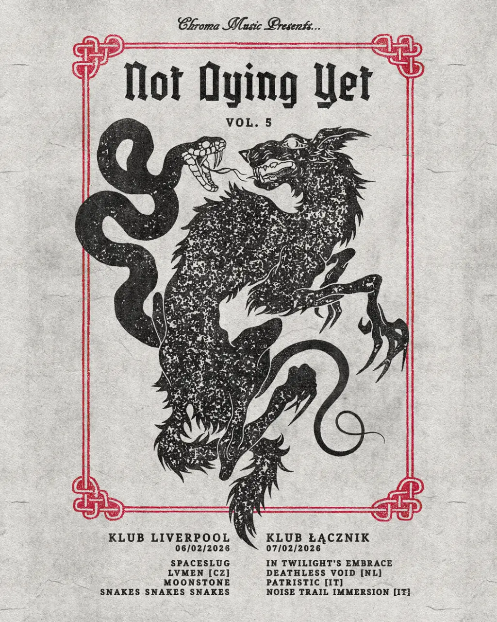 NOT DYING YET