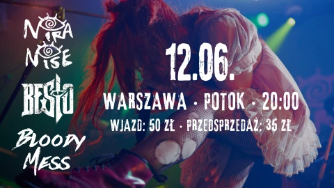 Koncert z Nira Nise x Besto x No Way Drive w Potoku!