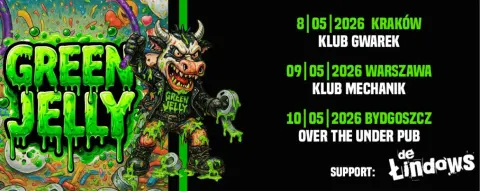 Wygraj bilety na Green Jelly + De Łindows