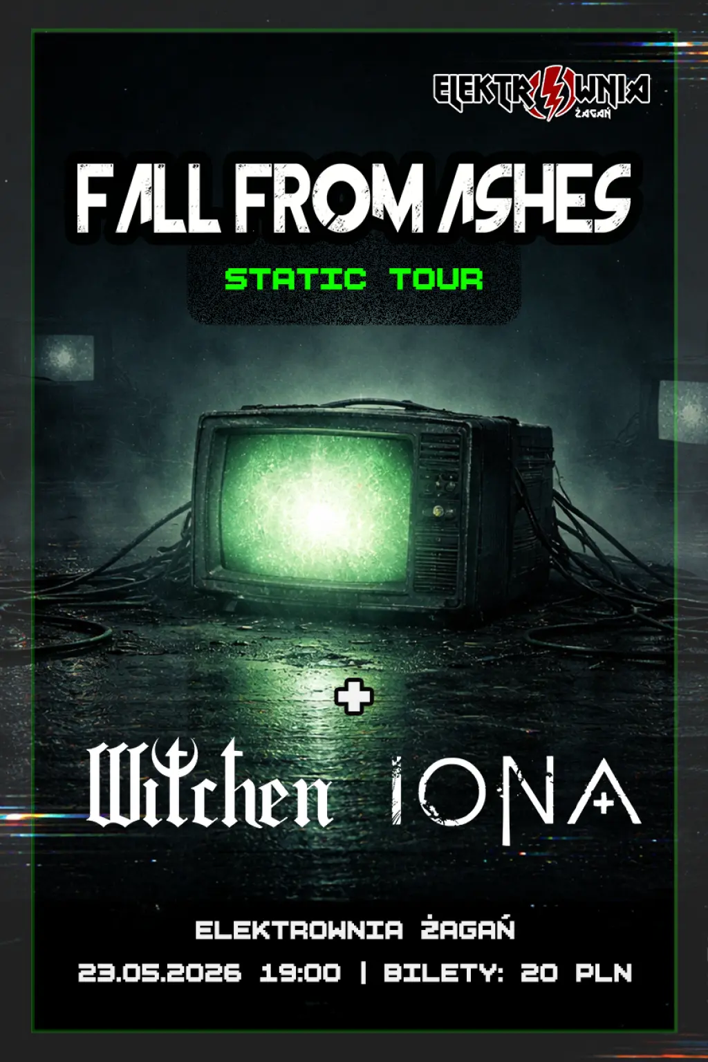 Fall from Ashes + Witchen + IONA | Żagań 23.05.2026