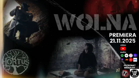 Premiera teledysku i singla HORTUS - "Wolna" I 21.11.2025