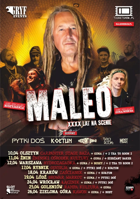 Trasa koncertowa MALEO XXXX