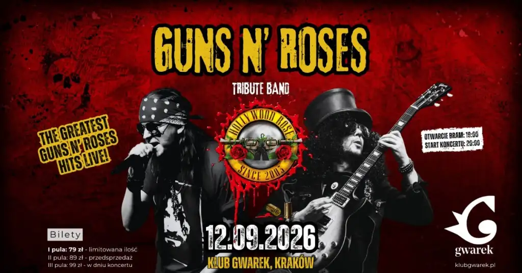 Guns N' Roses Tribute Band "Hollywood Rose"