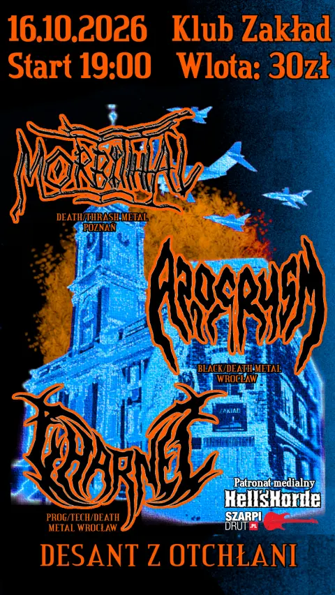 DESANT Z OTCHŁANI: Apocrysm, Charnel, Morbithal