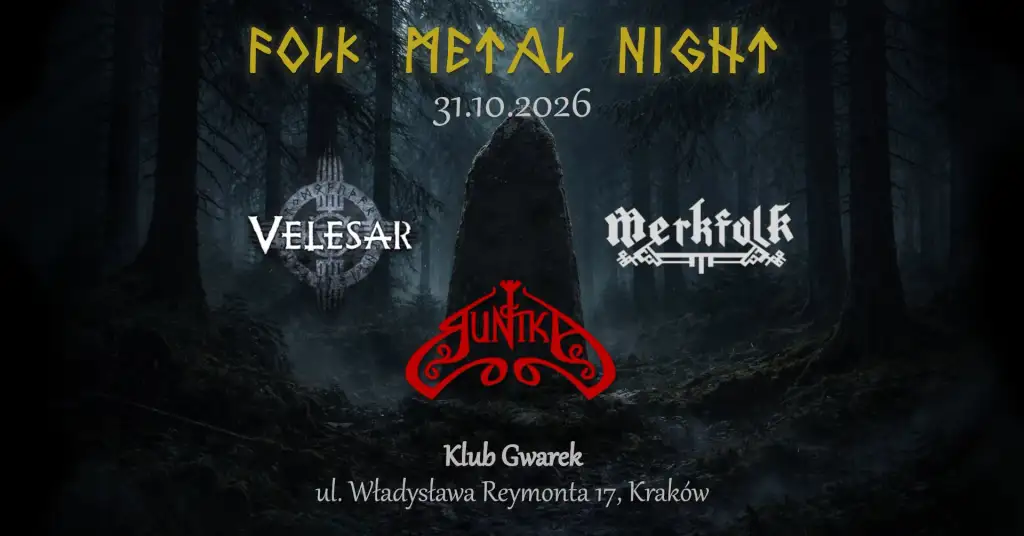 2026/10/31 Folk Metal Night: Runika + Velesar + Merkfolk