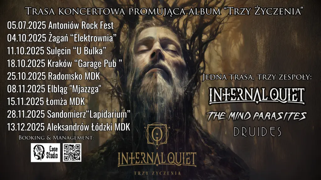 INTERNAL QUIET - ostatnie cztery koncerty trasy 2025