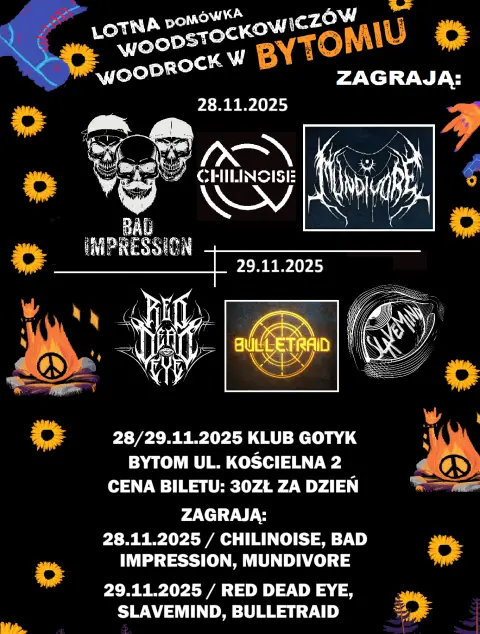 Lotna Domówka Woodstockowiczów WoodRock W Bytomiu