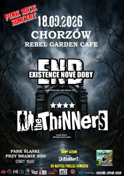 THE THINNERS i END w Rebel Garden