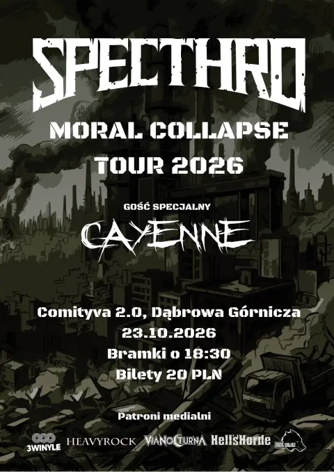 Specthro | Cayenne: MORAL COLLAPSE TOUR 2026 Comityva 2.0